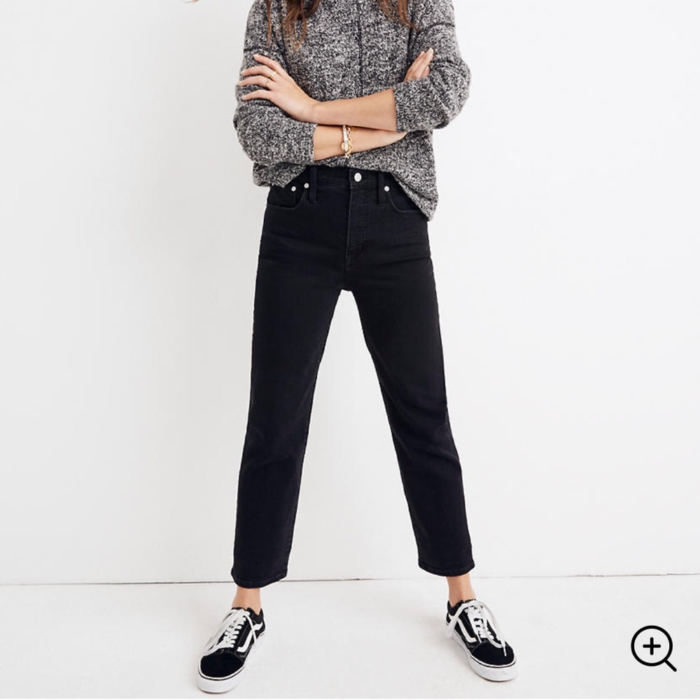 Madewell Classic Straight Jeans in Lunar Wash